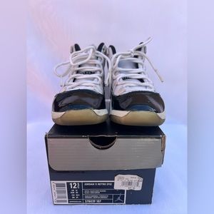 Jordan 11 Retro Concord White/Black Kids 12.5C